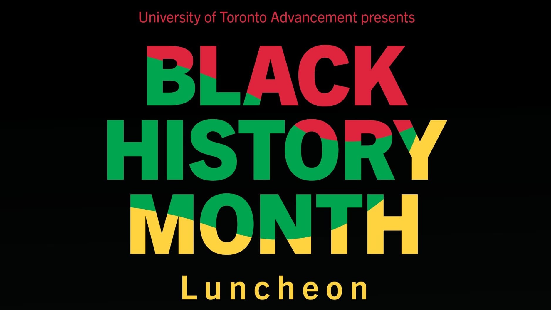 Black History Month Luncheon Promo Image