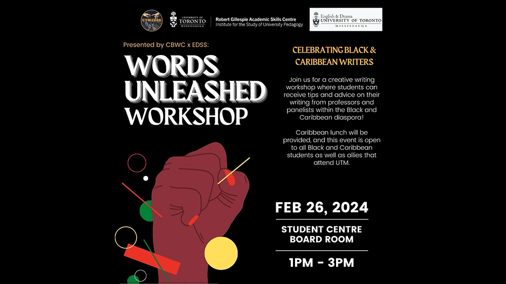 Words Unleashed Workshop Flyer