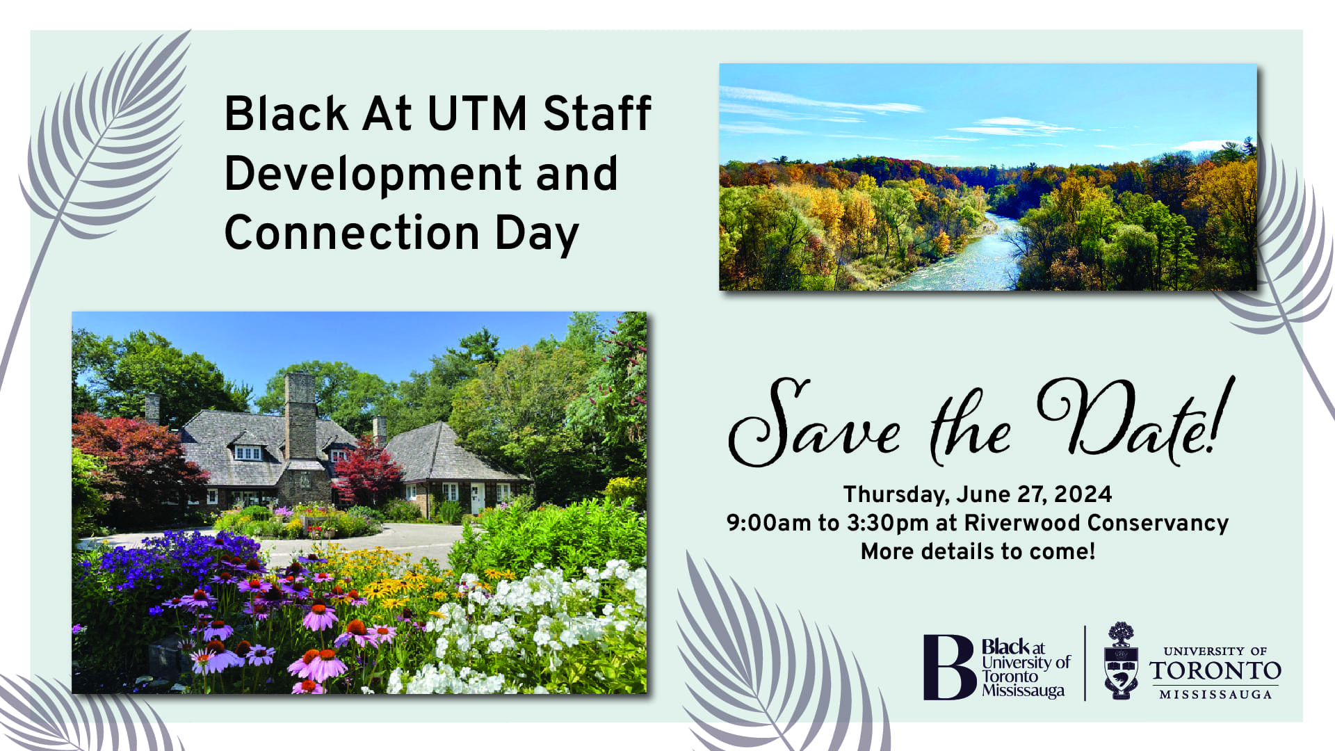 Save the Date flyer for Staff Retreat