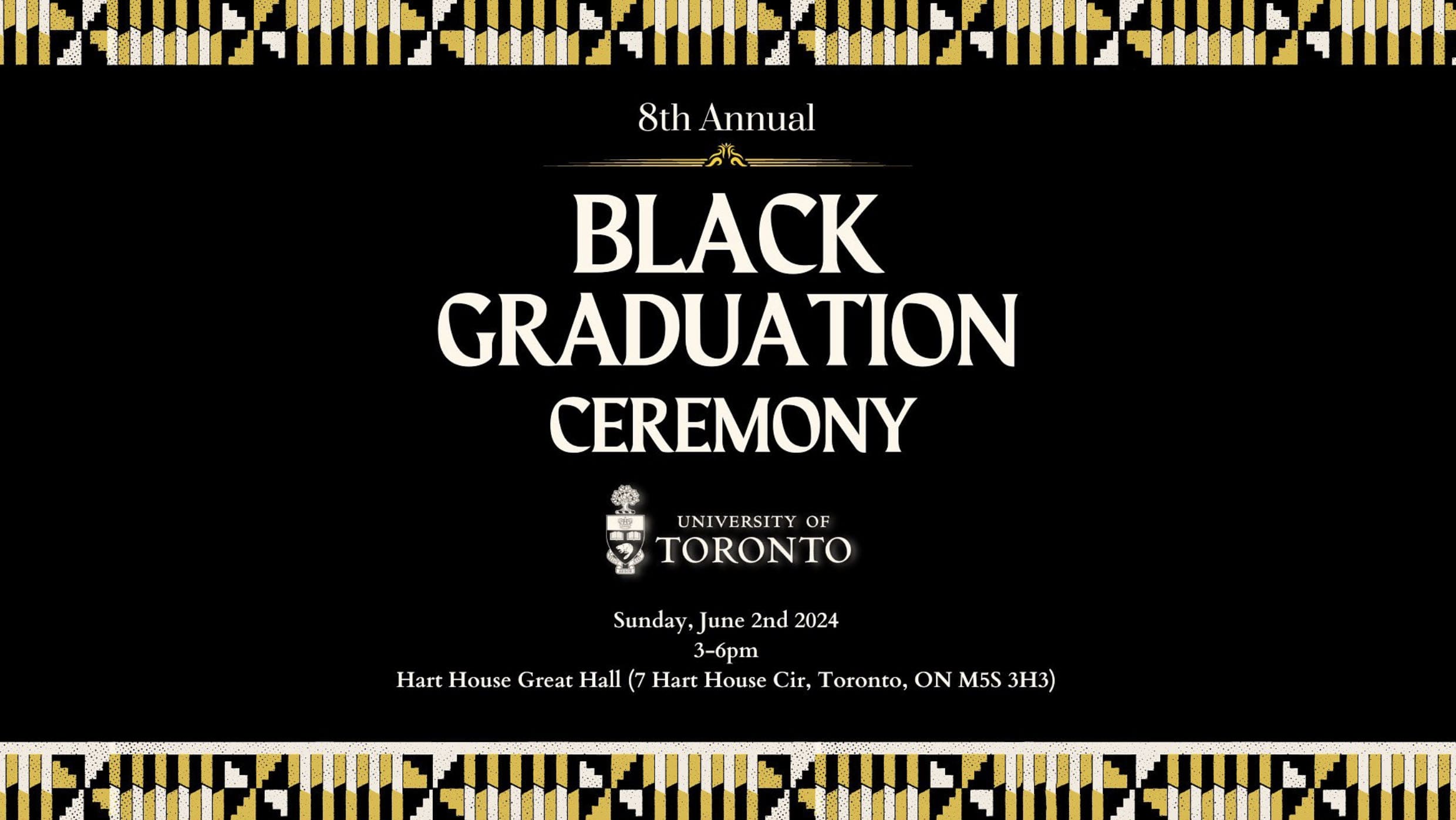 Black Graduation Ceremony Promotional Image