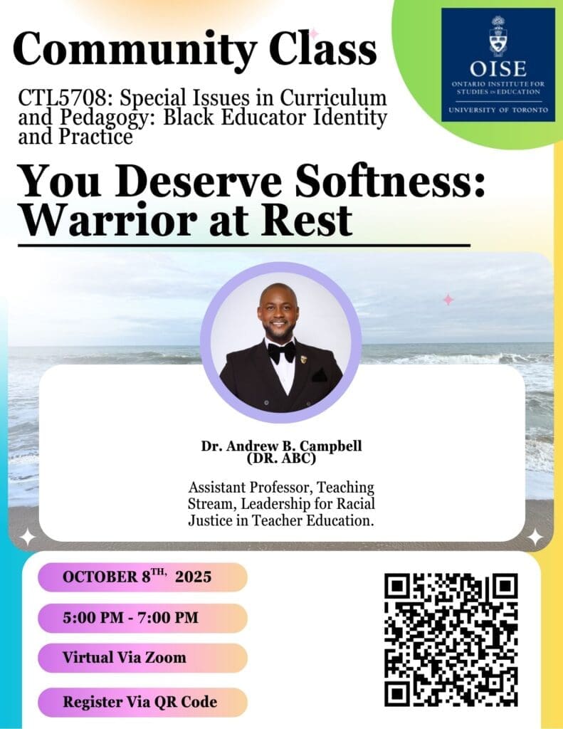 You Deserve Softness: Community Class Promo Poster