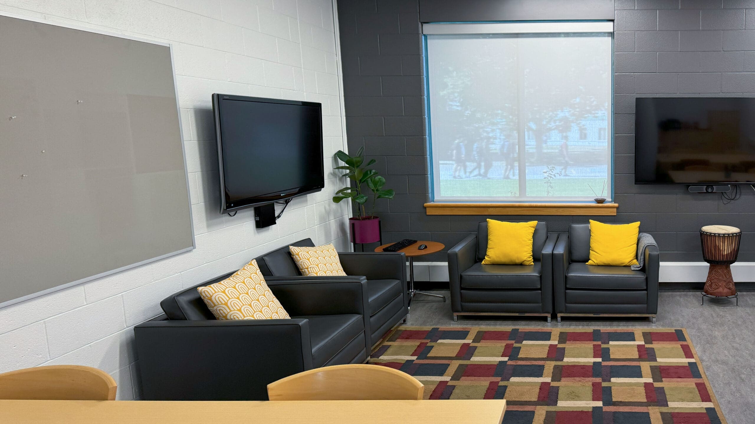 Photo of the CBEB Space, a sitting area