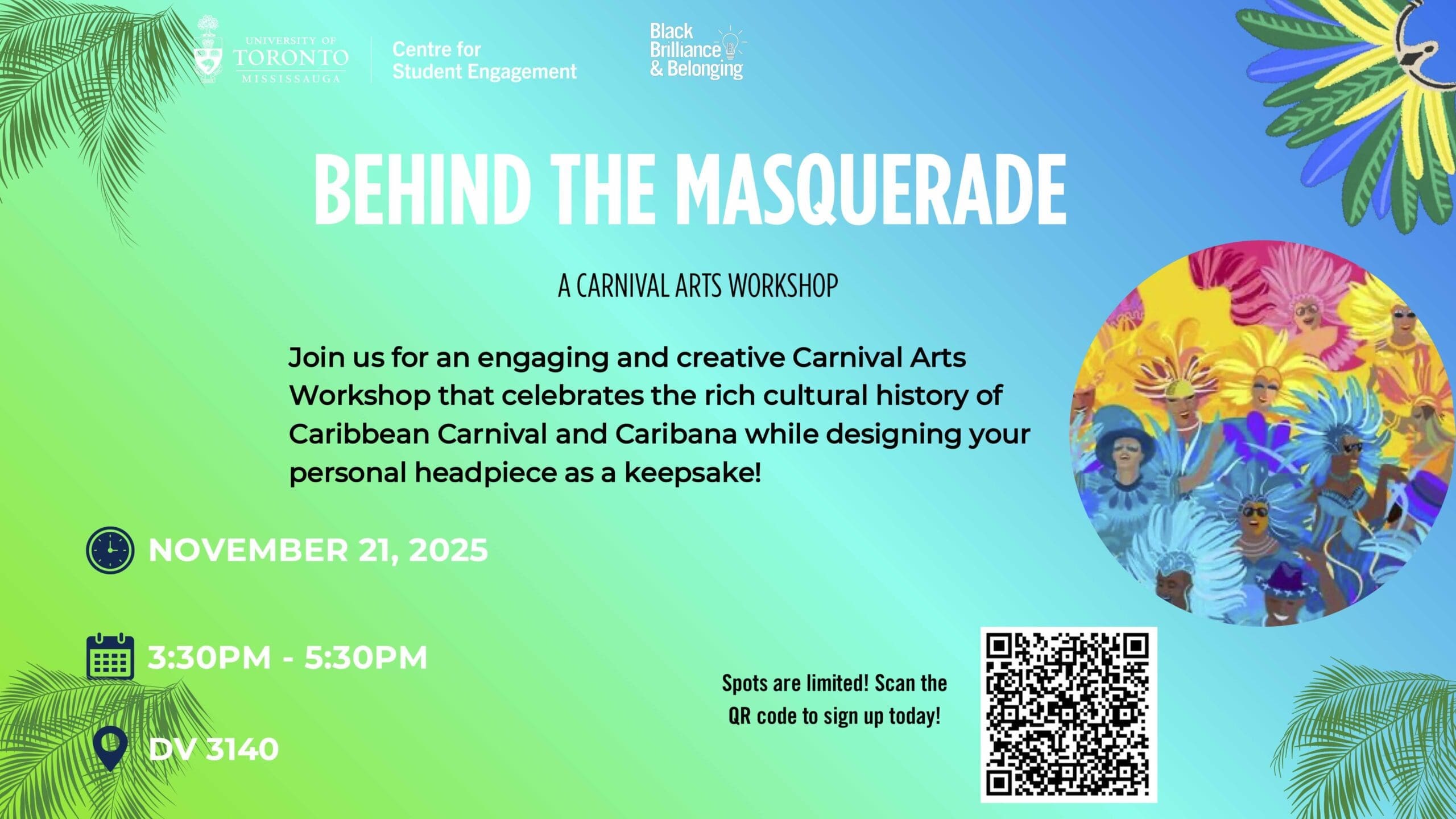 Carnival Arts Workshop Promo Flyer