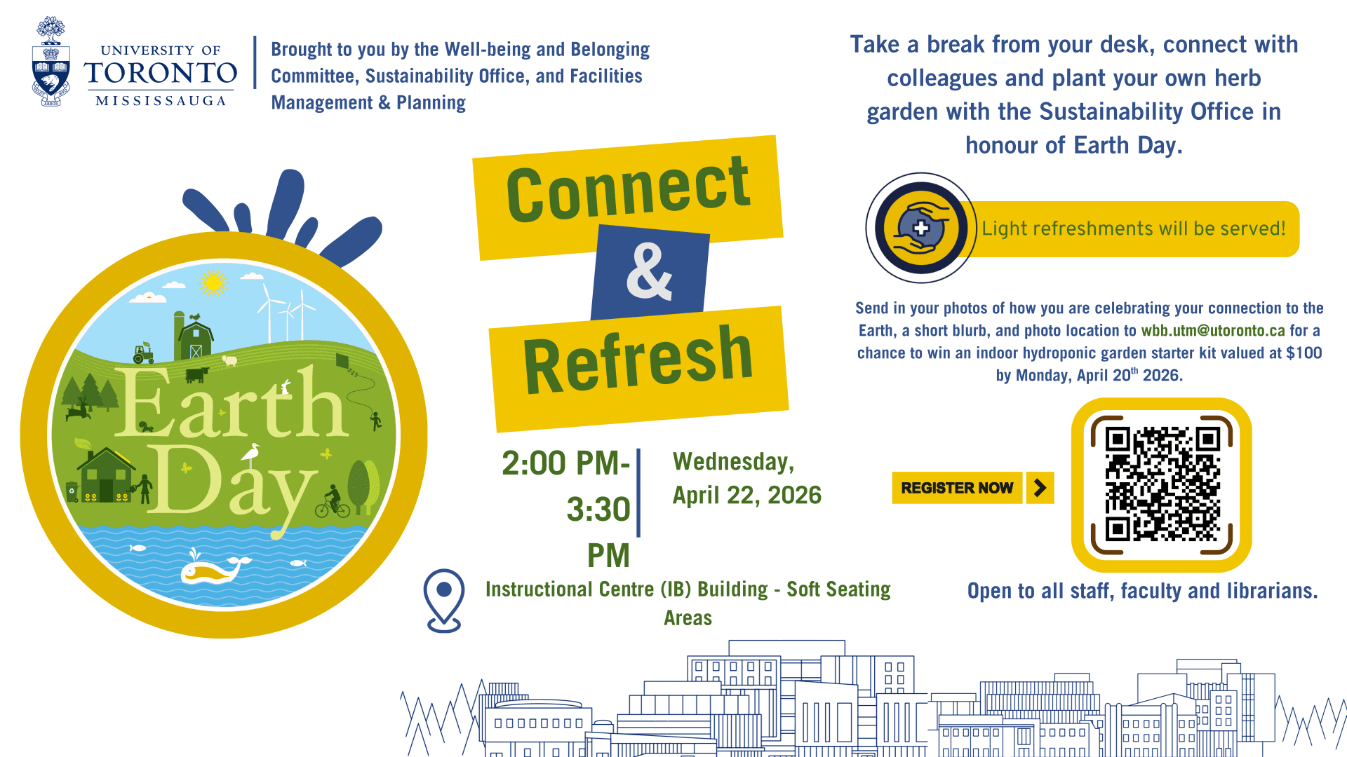 Connect and Refresh - Earth Day Celebration Promo